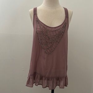 Pins & Needles Sheer Top Size M